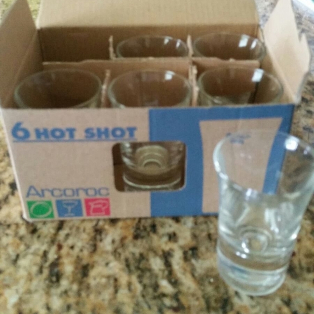 ARCOROC HOT SHOT GLASSES